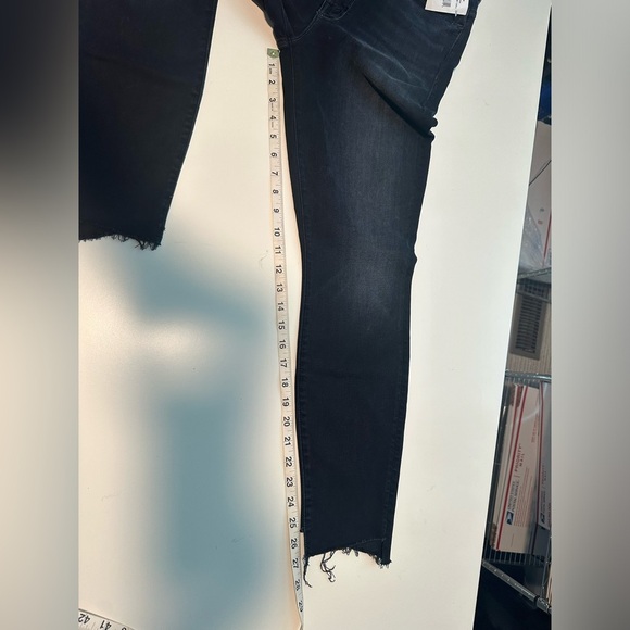 MOTHER Stunner Zip Two Step Ankle Fray Jeans LAST CALL Skinny Distressed Raw Hem - Picture 4 of 9